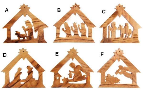 Christmas Ornaments A - F