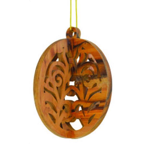 Christmas Ornament 4D Rose