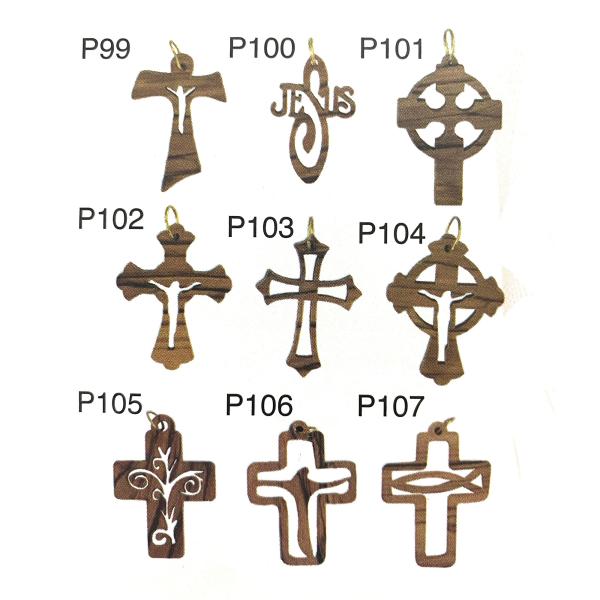 Pendent with cord packed