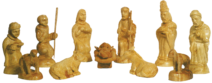 Nativity Set 12 Pcs (Far Big) 16 cm