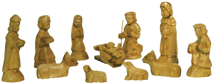 Nativity Set 12 Pcs (JANA) 11 cm