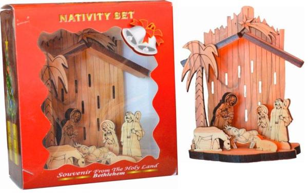 Mini crib with gift box 13.H