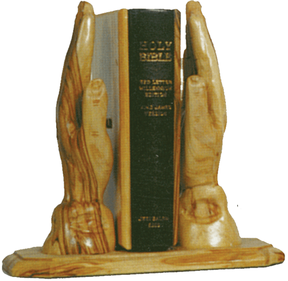 Bible Holder With King James Bible 18 cm
