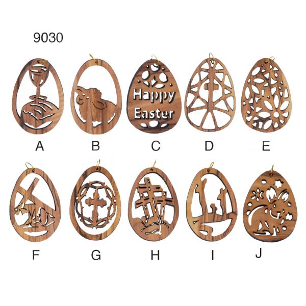 Easter Ornaments - H: 6cm