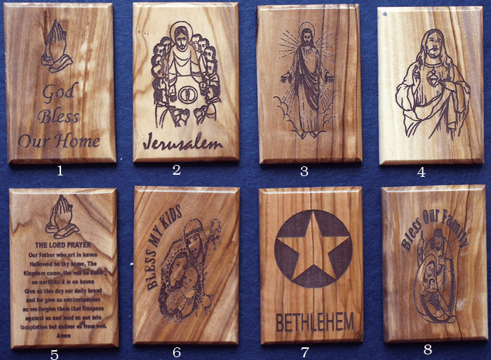 MAGNET PLAQUE 6x4 cm