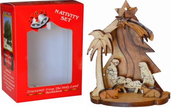 Mini crib with gift box 7.H