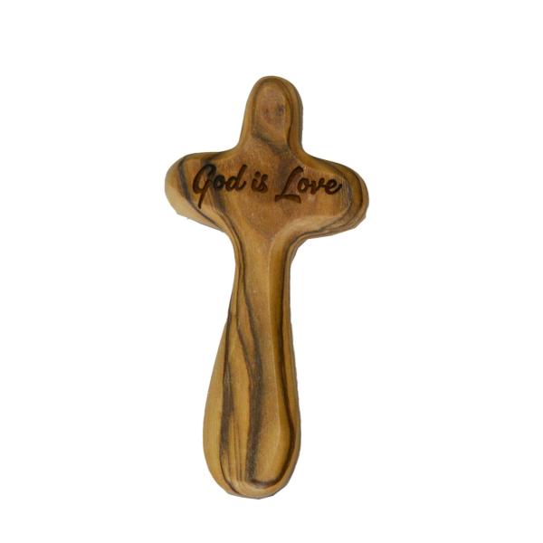 Holy cross (God is love) Lazer engraving