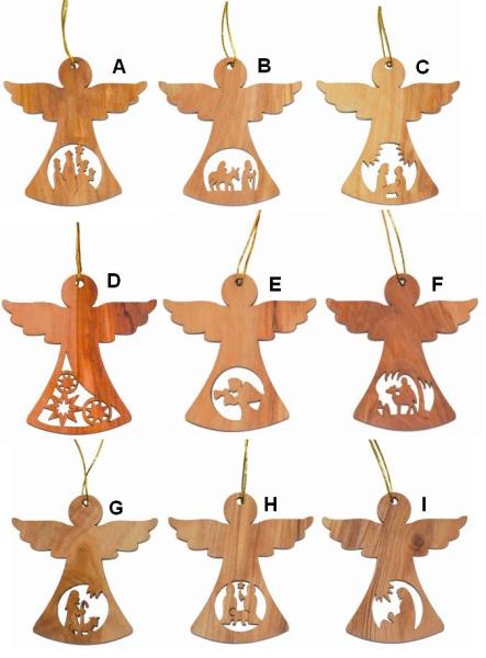 Christmas ornaments ( A-I) 6cm