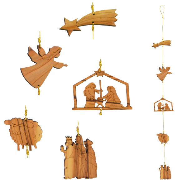 Christmas Ornaments Story - 5 pcs