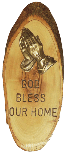 Plug God Bless Our Home 20 x 8 cm