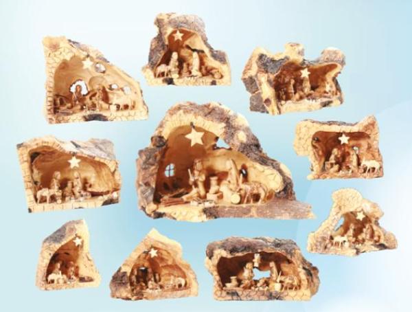 Natural grotto irregular shape app.25cm w.
