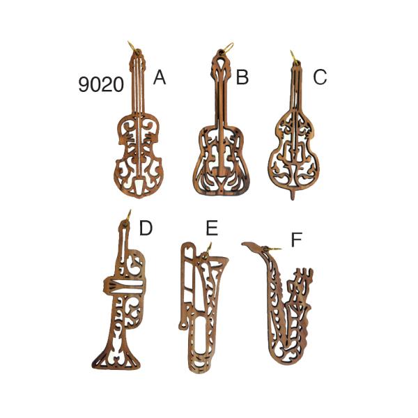 Christmas Ornaments - H: 8cm