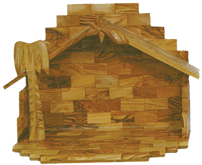 Crib fitt to set No. 201-209-204-211 28 x 22 cm