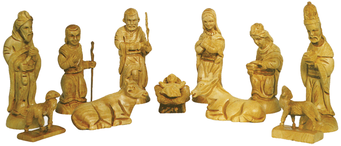 Nativity Set 12 Pcs (Far A) 16 cm