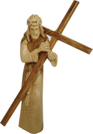 Christ with Cross 20 cm