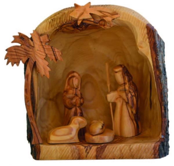 Crib & holy family