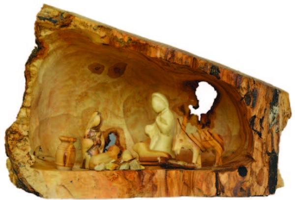 Crib & holy family